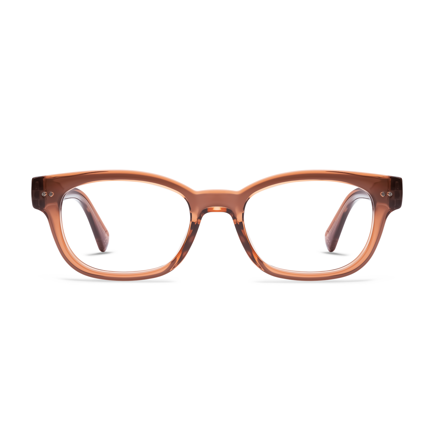 Keaton Readers READING GLASSES LOOK OPTIC Reader (Shiny Cinnamon) +1.00