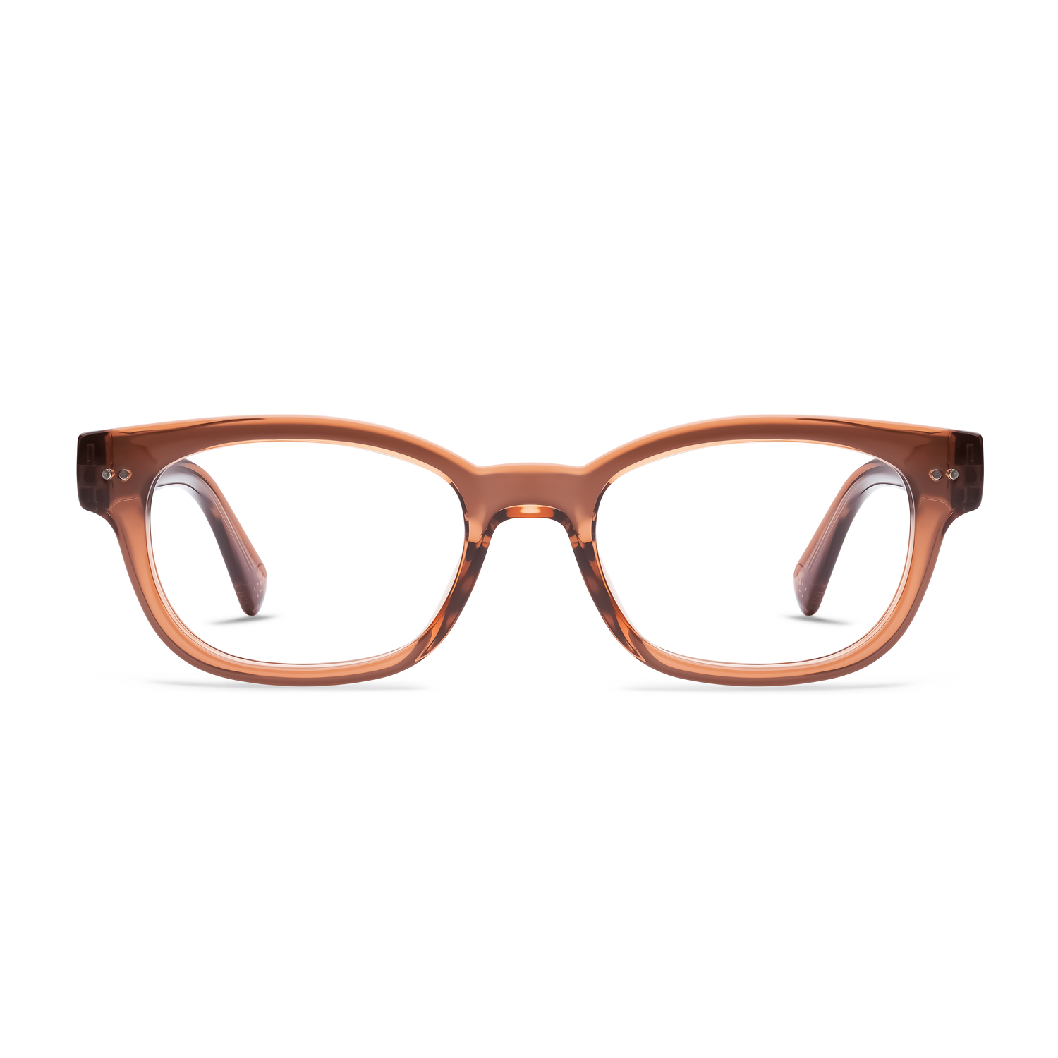 Keaton Readers READING GLASSES LOOK OPTIC Reader (Shiny Cinnamon) +1.00