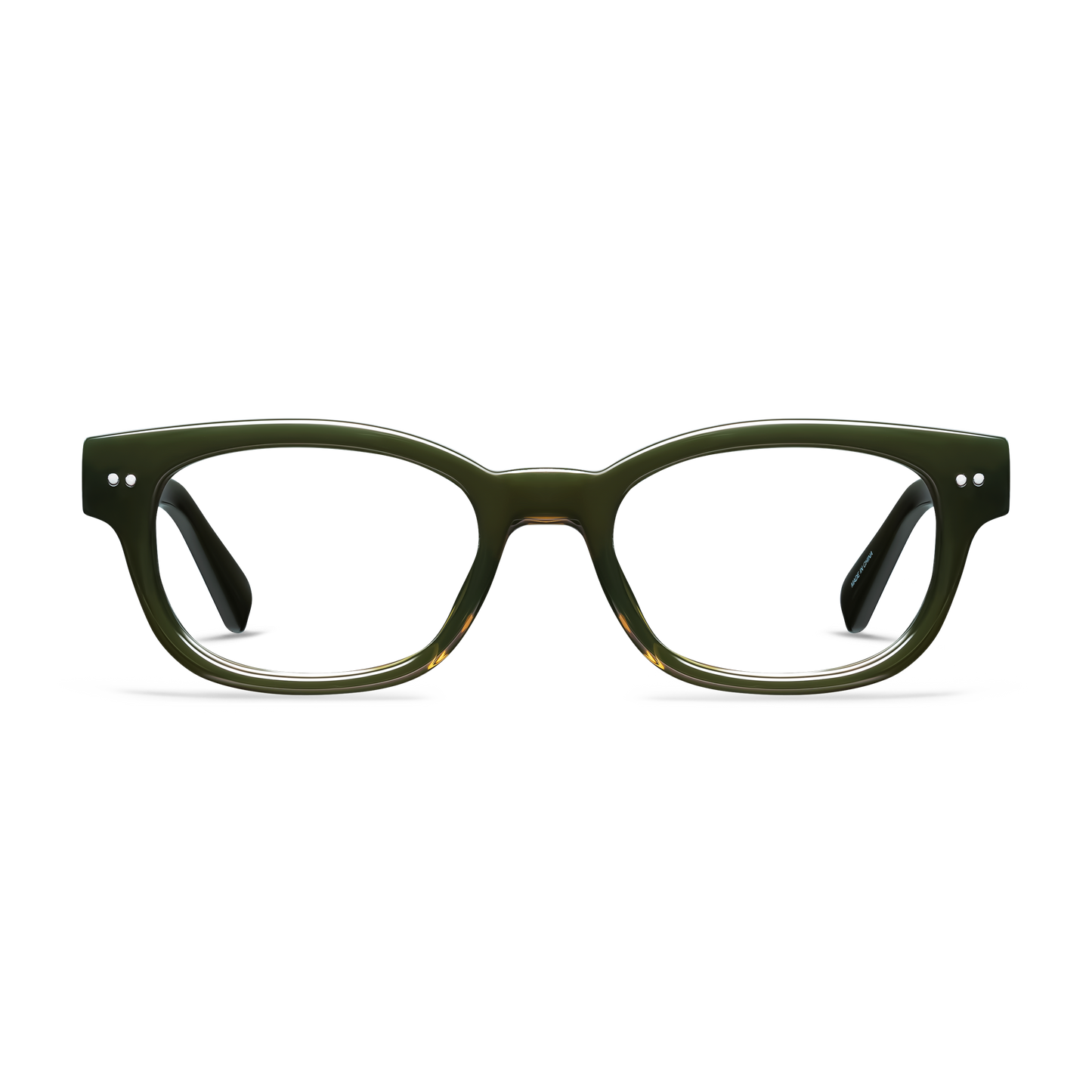 Keaton Readers READING GLASSES LOOK OPTIC Reader Shiny Forest Green +1.00