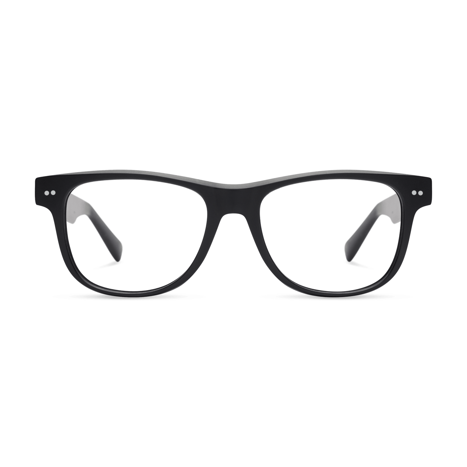 Look Optic Sullivan Square Blue Light Glasses, 52mm - Black/Clear